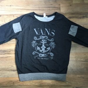 Vans off the wall grey sweater